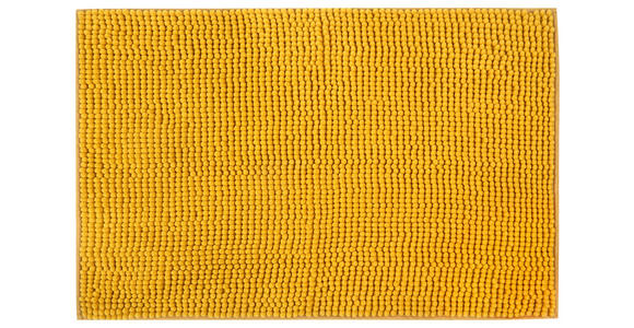 BADEMATTE  50/80 cm  Gelb   - Gelb, Basics, Kunststoff/Textil (50/80cm) - Boxxx