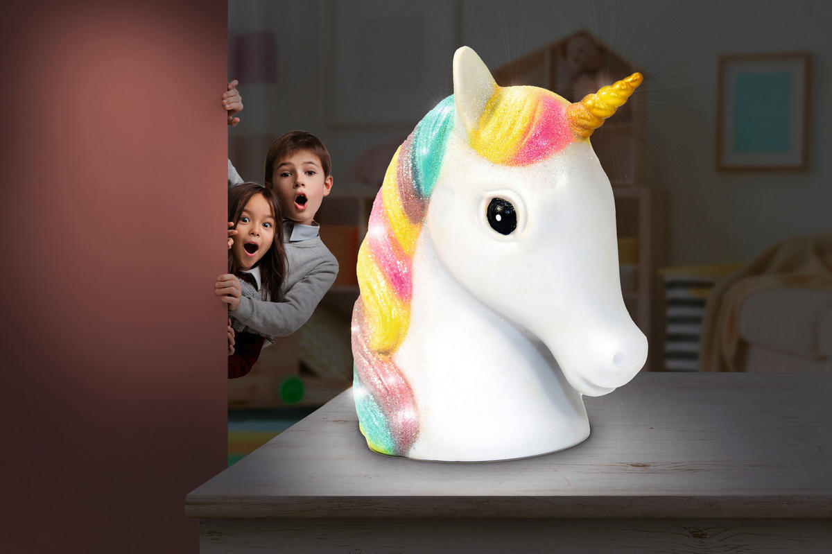 KINDERTISCHLEUCHTE  - Multicolor, Basics, Kunststoff (11,5/18,5/21,5cm) - Globo
