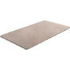 BADEMATTE Beige 60/100 cm  - Beige, Basics, Kunststoff/Textil (60/100cm) - Grund