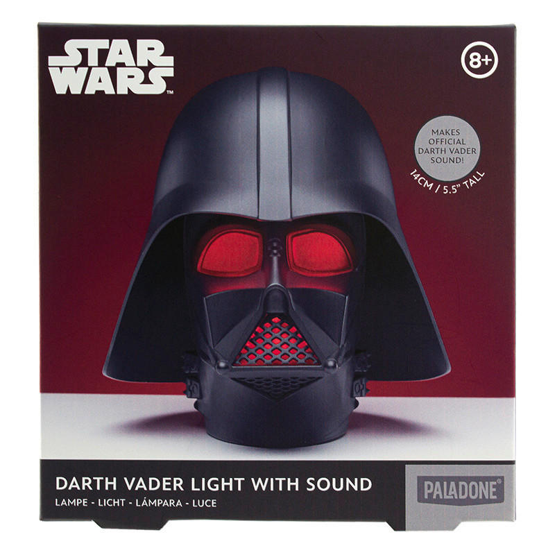 LED-DEKOLEUCHTE Darth Vader 13/14/15 cm   - Schwarz, Basics, Kunststoff (13/14/15cm) - Star Wars