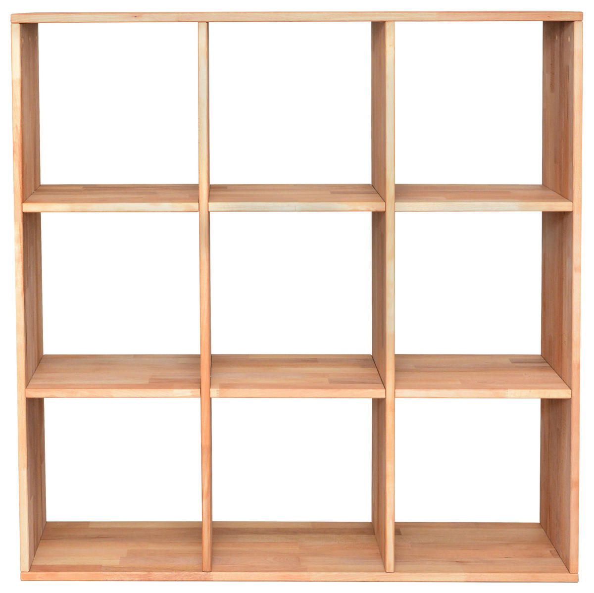 REGÁL, barvy buku, jádrový buk, 112/112/35 cm - barvy buku, Natur, dřevo (112/112/35cm) - Livetastic
