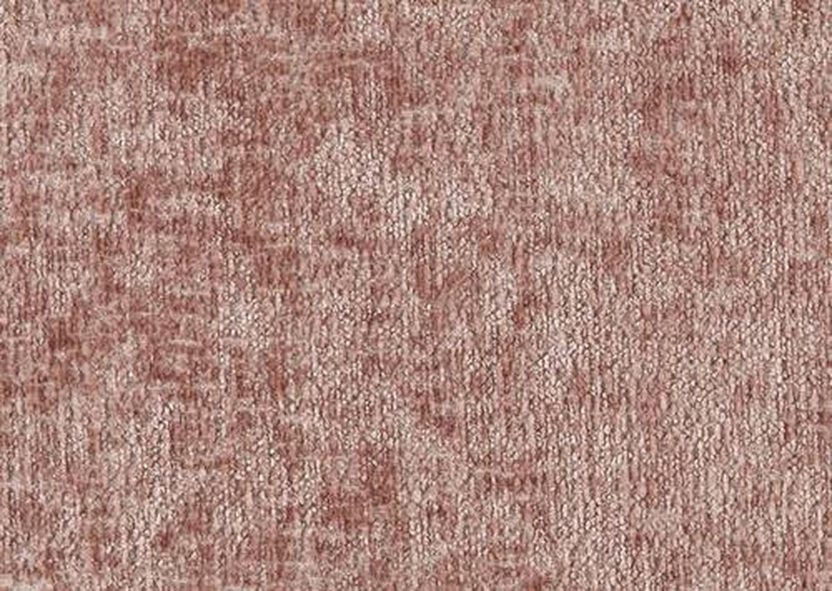 HOCKERBANK in Textil Altrosa  - Anthrazit/Altrosa, Design, Textil/Metall (108/46/64cm) - Joop!