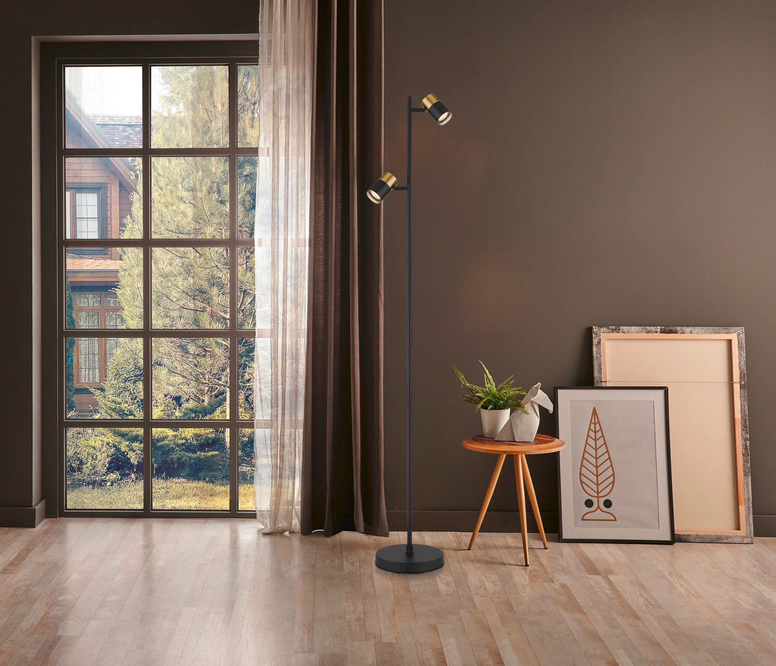 LAMPADAR - Design (21,5/23/154cm) - Globo