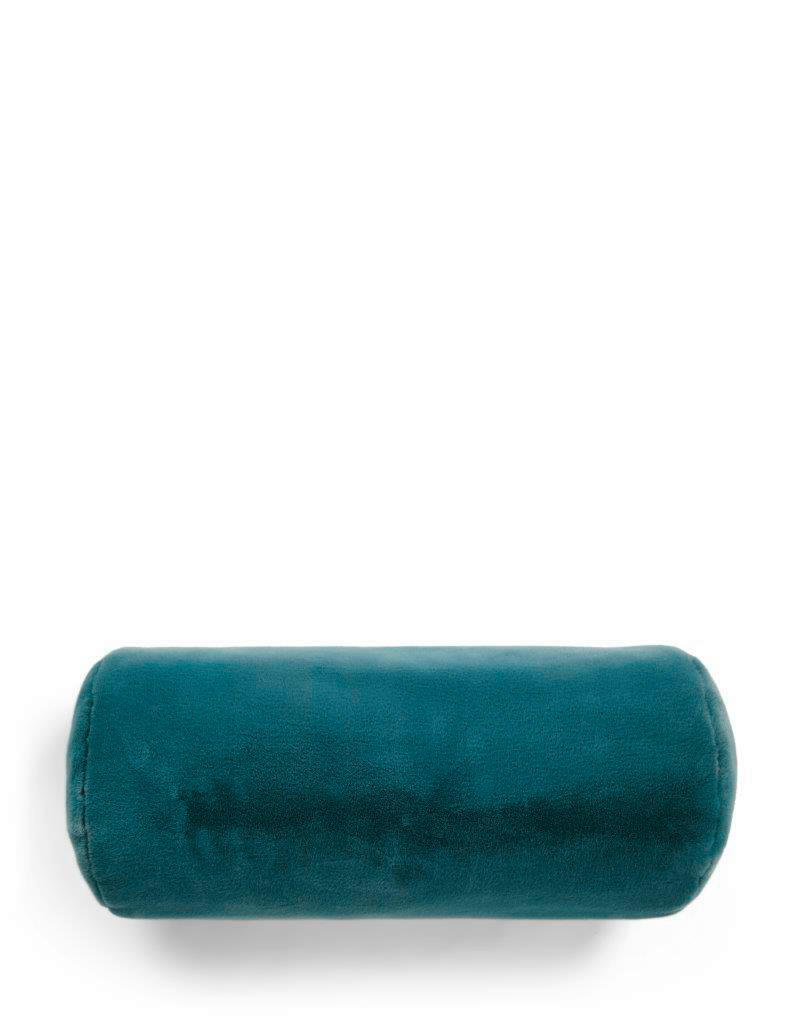 KISSENROLLE Furry 50/22 cm  - Dunkelblau, Basics, Fell/Textil (50/22cm) - Essenza