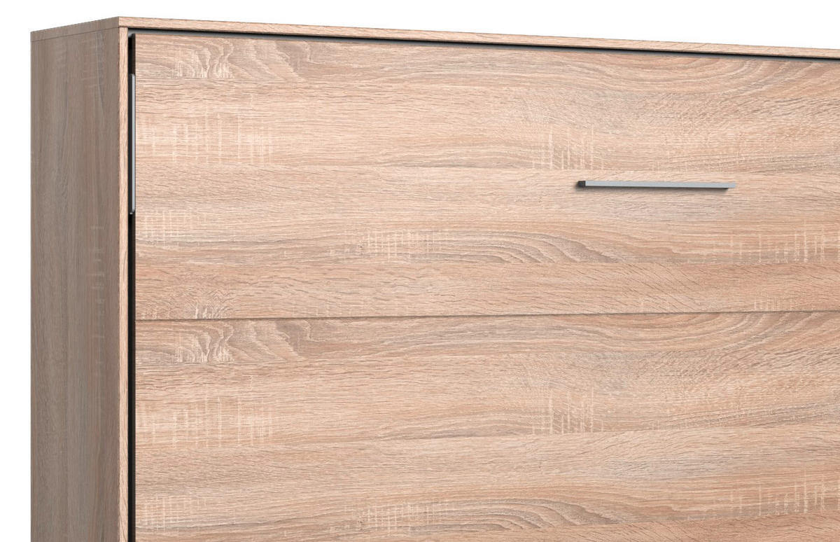 SCHRANKBETT 140/200 cm Eichefarben  - Eichefarben, Konventionell, Holz/Holzwerkstoff (140/200cm) - MID.YOU