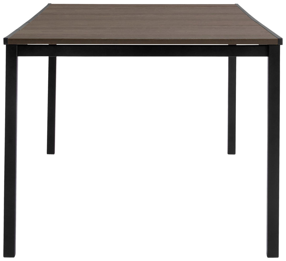 ZÁHRADNÝ STÔL, plast, 200/75/95 cm - farba vlašského orecha, Modern, kov/plast (200/75/95cm) - Ambia Garden