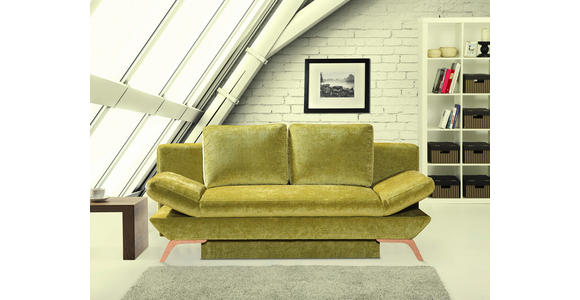 SCHLAFSOFA Anthrazit - Anthrazit/Buchefarben, KONVENTIONELL, Holz/Textil (198/90/91cm) - Novel
