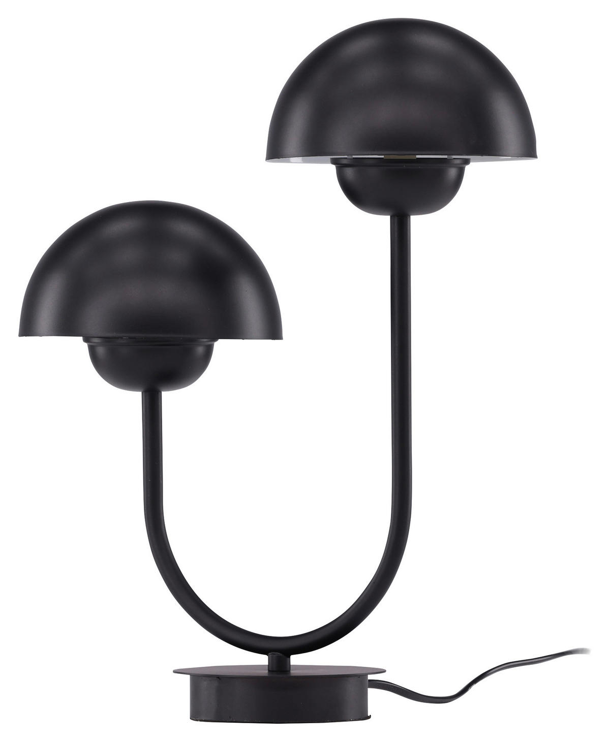 TISCHLEUCHTE - Schwarz, Basics, Metall (15/38/32,5cm) - P & B