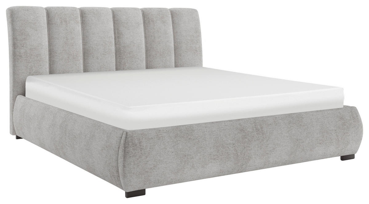 POLSTERBETT 140/200 cm  in Beige  - Beige, Modern, Holz/Holzwerkstoff (140/200cm) - MID.YOU