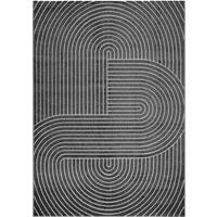 LÄUFER 80/250 cm Tenerife Plus Anthrazit  - Anthrazit, KONVENTIONELL, Textil (80/250cm)