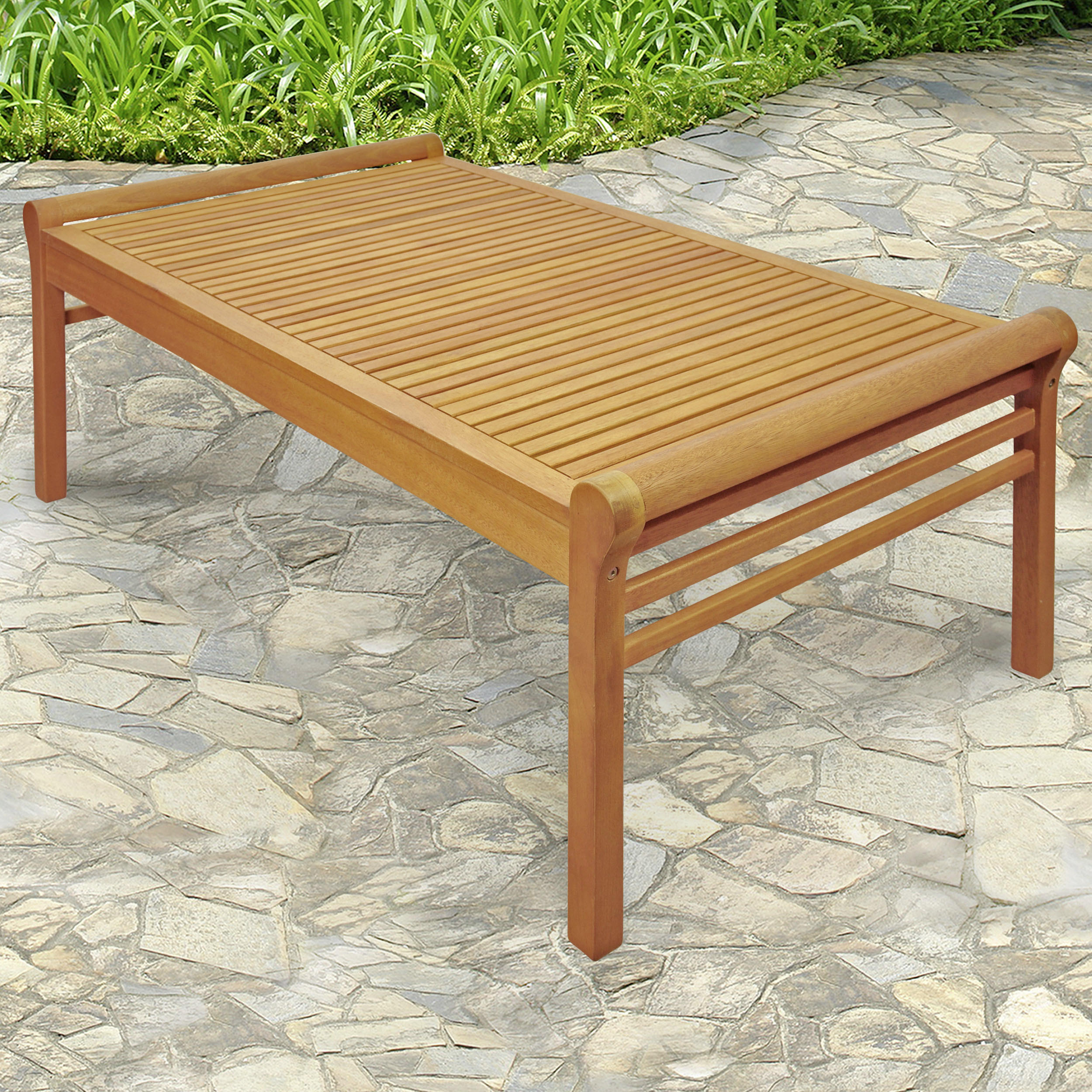 GARTENTISCH 122/70/43 cm Holz  - Naturfarben, Basics, Holz (122/70/43cm) - Ambia Garden