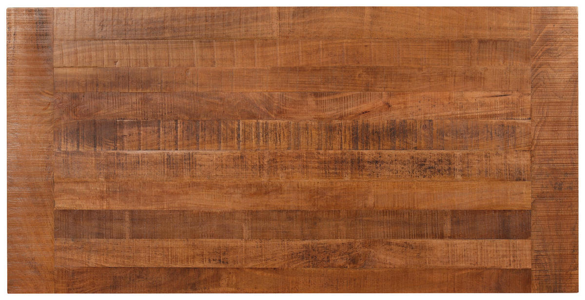 ESSTISCH in Holz 180/90/80 cm  - Hellbraun/Weiß, ROMANTIK / LANDHAUS, Holz (180/90/80cm) - Landscape
