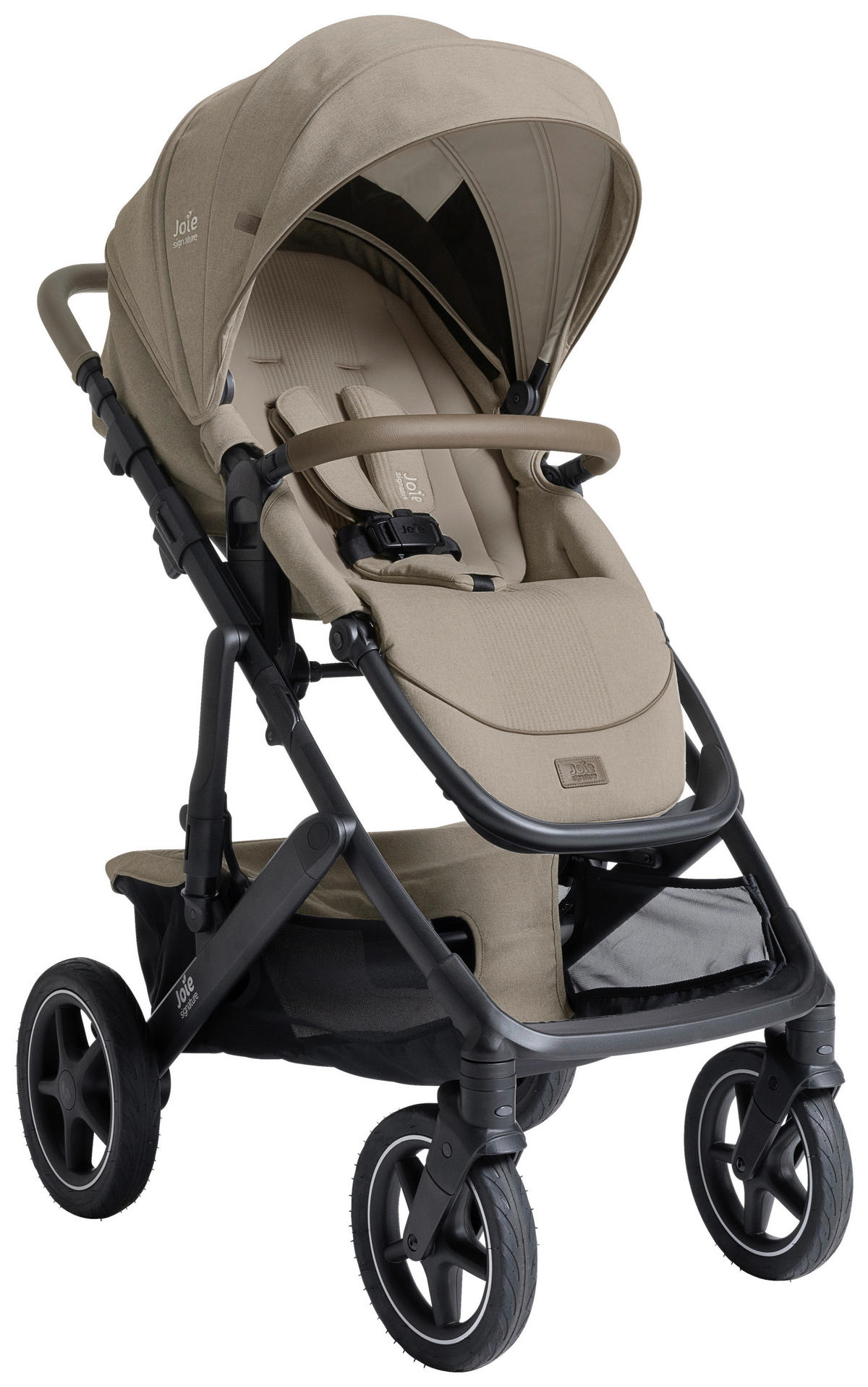 KINDERWAGENSET Vinca 4in1 inkl. i-Level Pro und i-Base Encore  - Greige/Schwarz, Basics, Metall (65/109/97cm) - JOIE SIGNATURE