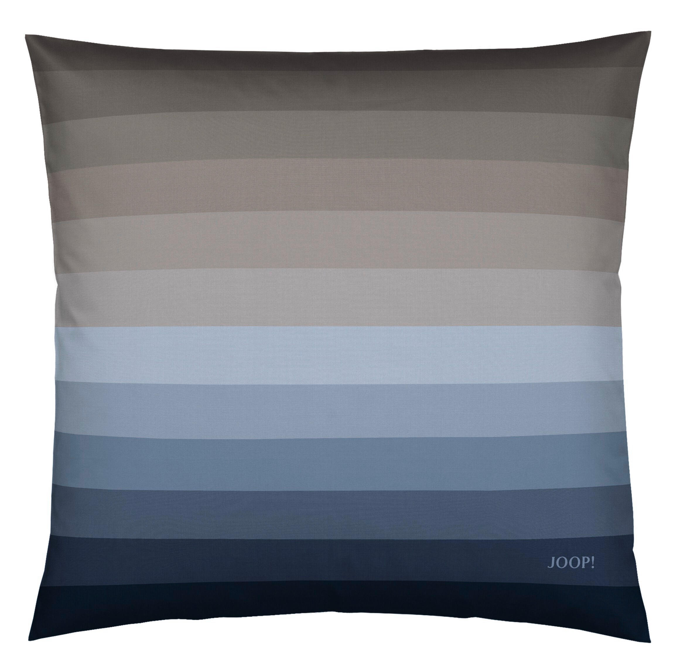 KISSENHÜLLE Horizon 80/80 cm  - Blau/Dunkelblau, Basics, Textil (80/80cm) - Joop!