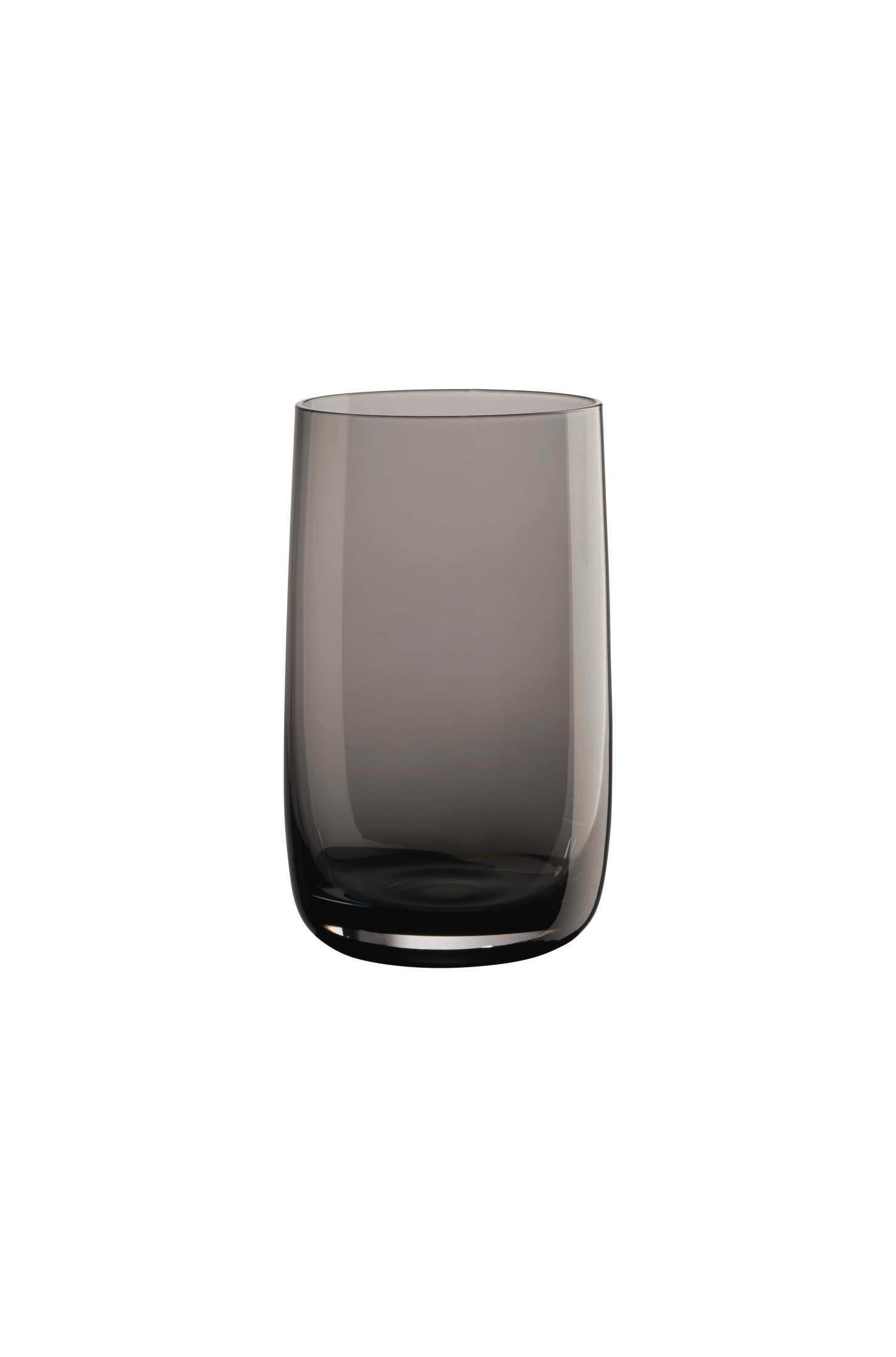 LONGDRINKGLAS Sarabi 400 ml  - Grau, KONVENTIONELL, Glas (400ml) - ASA
