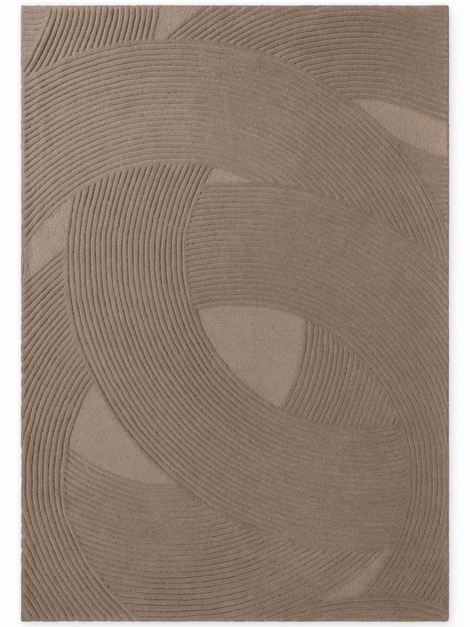 WOLLTEPPICH 200/300 cm Kensington Braun rechteckig  - Braun, Basics, Textil (200/300cm) - Ted Baker