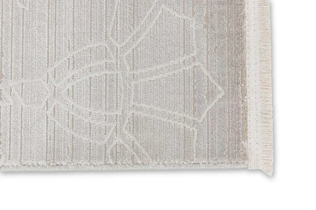 WEBTEPPICH 140/200 cm New Cornflower Silberfarben rechteckig  - Silberfarben, Basics, Textil (140/200cm) - Joop!