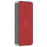 GARDEROBENSCHRANK - Chromfarben/Rot, Design, Holzwerkstoff/Metall (60/164/32cm) - Moderano GARDEROBENSCHRANK - Chromfarben/Rot, Design, Holzwerkstoff/Metall (60/164/32cm) - Moderano