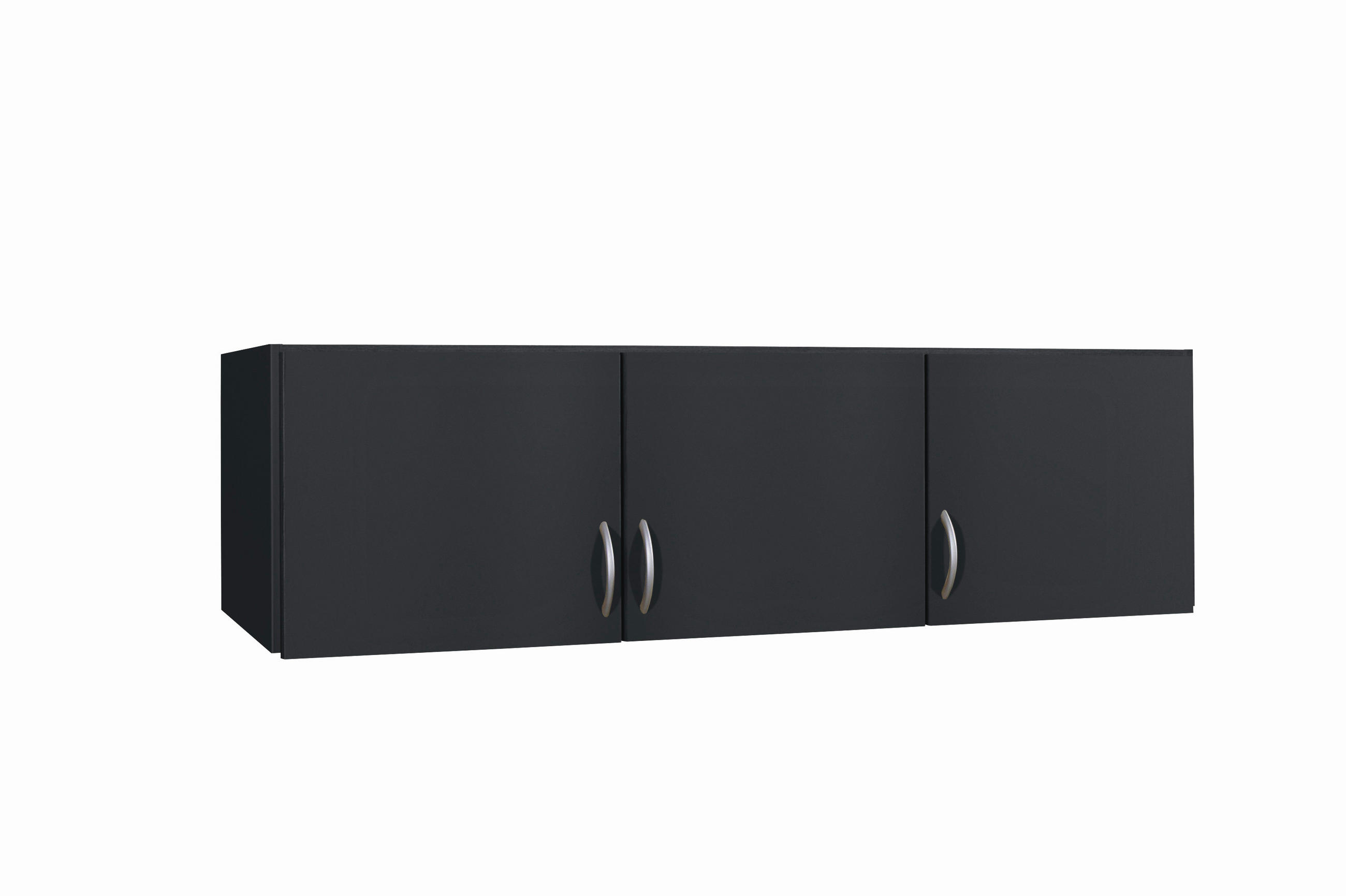 AUFSATZSCHRANK 136/39/54 cm   - Silberfarben/Grau, Design, Holzwerkstoff/Kunststoff (136/39/54cm) - Boxxx