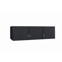AUFSATZSCHRANK 136/39/54 cm   - Silberfarben/Grau, Design, Holzwerkstoff/Kunststoff (136/39/54cm) - Boxxx