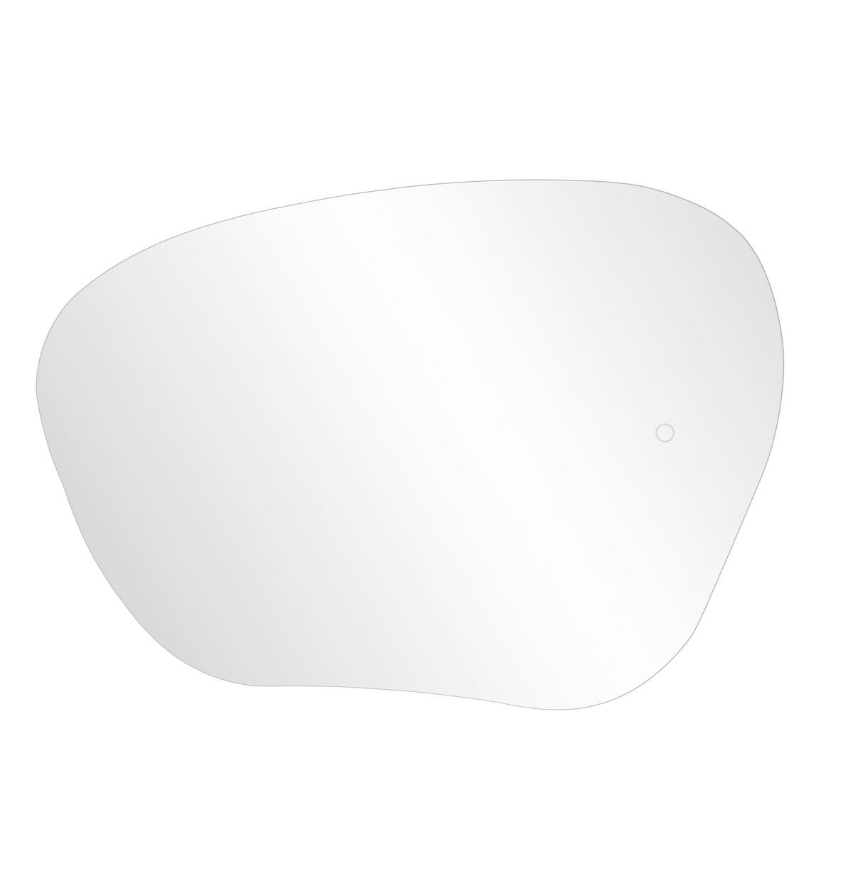BADEZIMMERSPIEGEL 50/70/3,5 cm  - Silberfarben, Basics, Glas (50/70/3,5cm) - home24