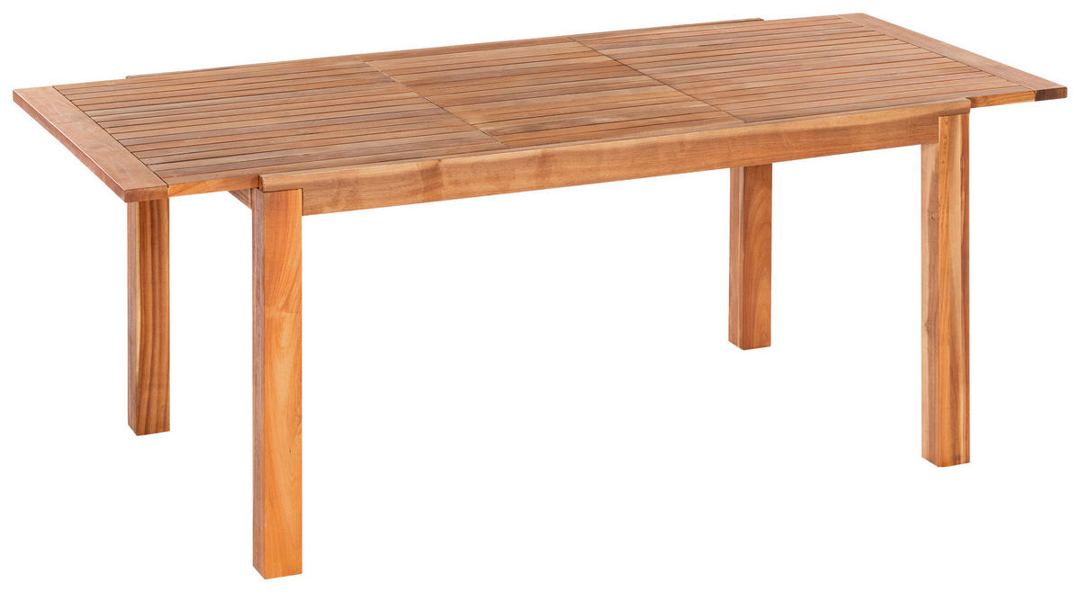 GARTENSET 7-teilig  - Naturfarben, MODERN, Holz/Kunststoff - Gardenson