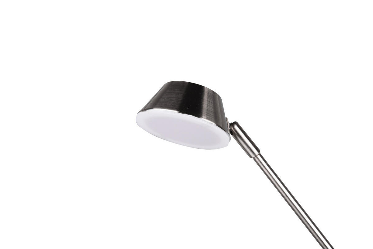 PODNA LED LAMPA - boja nikla, Osnovno, metal (180/28/50cm)