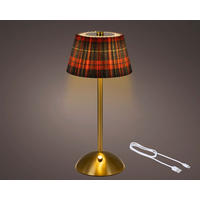LED KARÁCSONYI FIGURA - többszínű, Basics, fém (14/14/30cm)