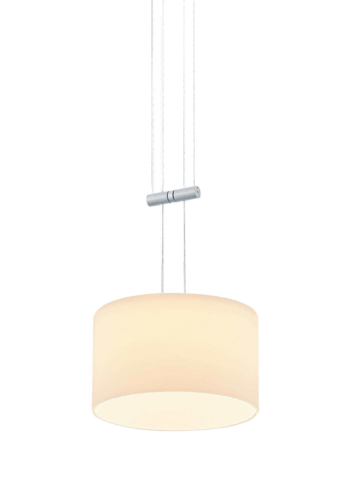 LED-HÄNGELEUCHTE 200/20/150 cm  - Alufarben, Design, Metall (200/20/150cm) - Bankamp