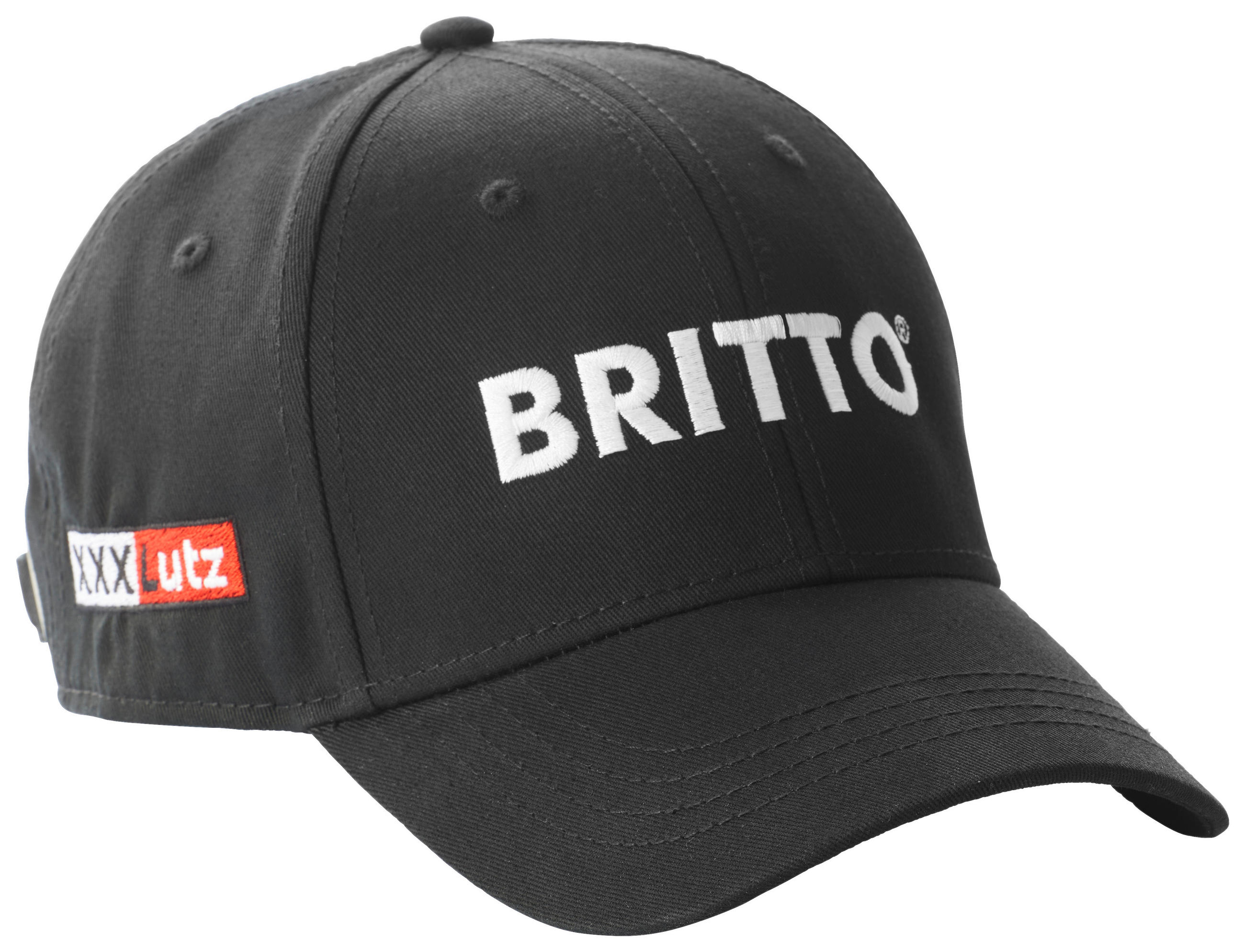 BASEBALLKAPPE - Schwarz, Design, Textil - BRITTO