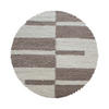 HOCHFLORTEPPICH 120/120 cm Gala Beige  - Beige, Design, Textil (120/120cm) - Novel