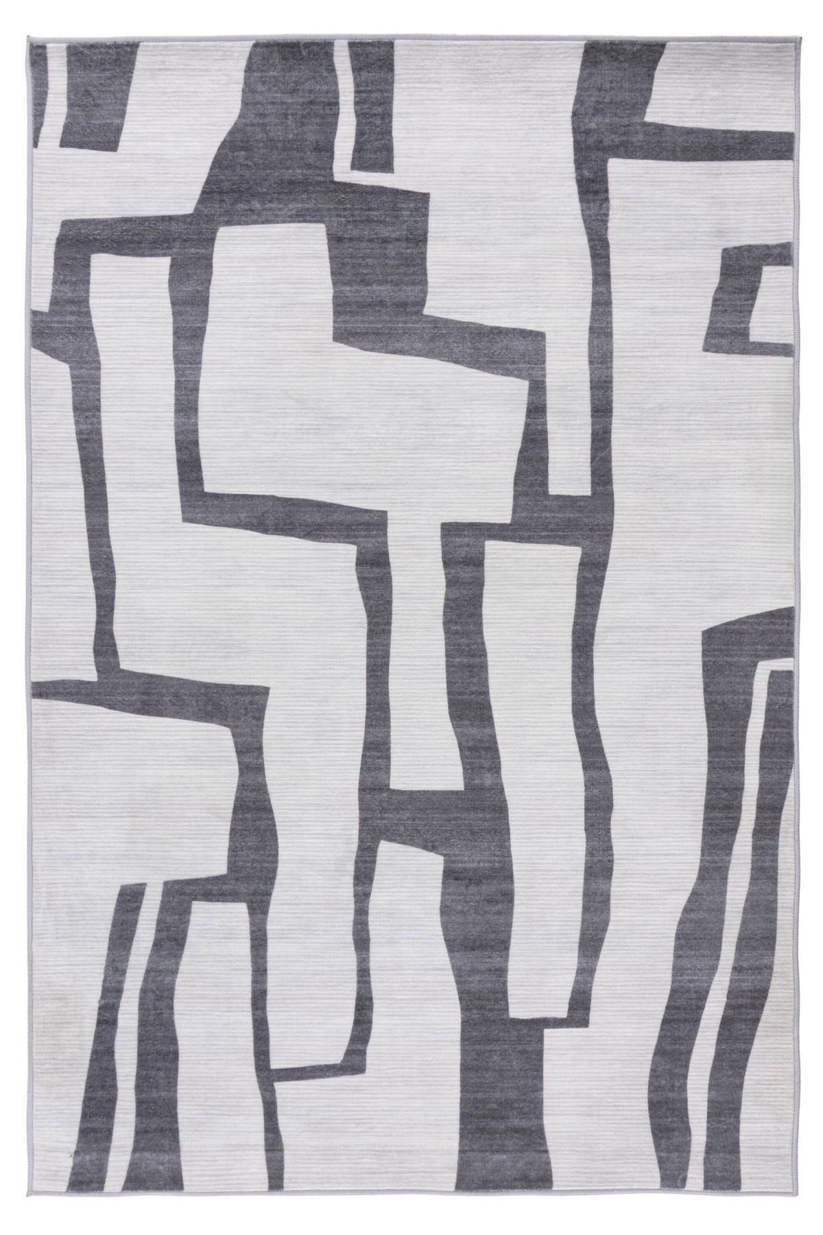 FLACHWEBETEPPICH 200/290 cm Silberfarben rechteckig  - Silberfarben, Basics, Textil (200/290cm) - Kayoom