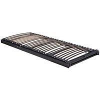 LATTENROST 140/200 cm Fußteil verstellbar, Buche  - Anthrazit, Basics, Holz (140/200cm) - Tempur