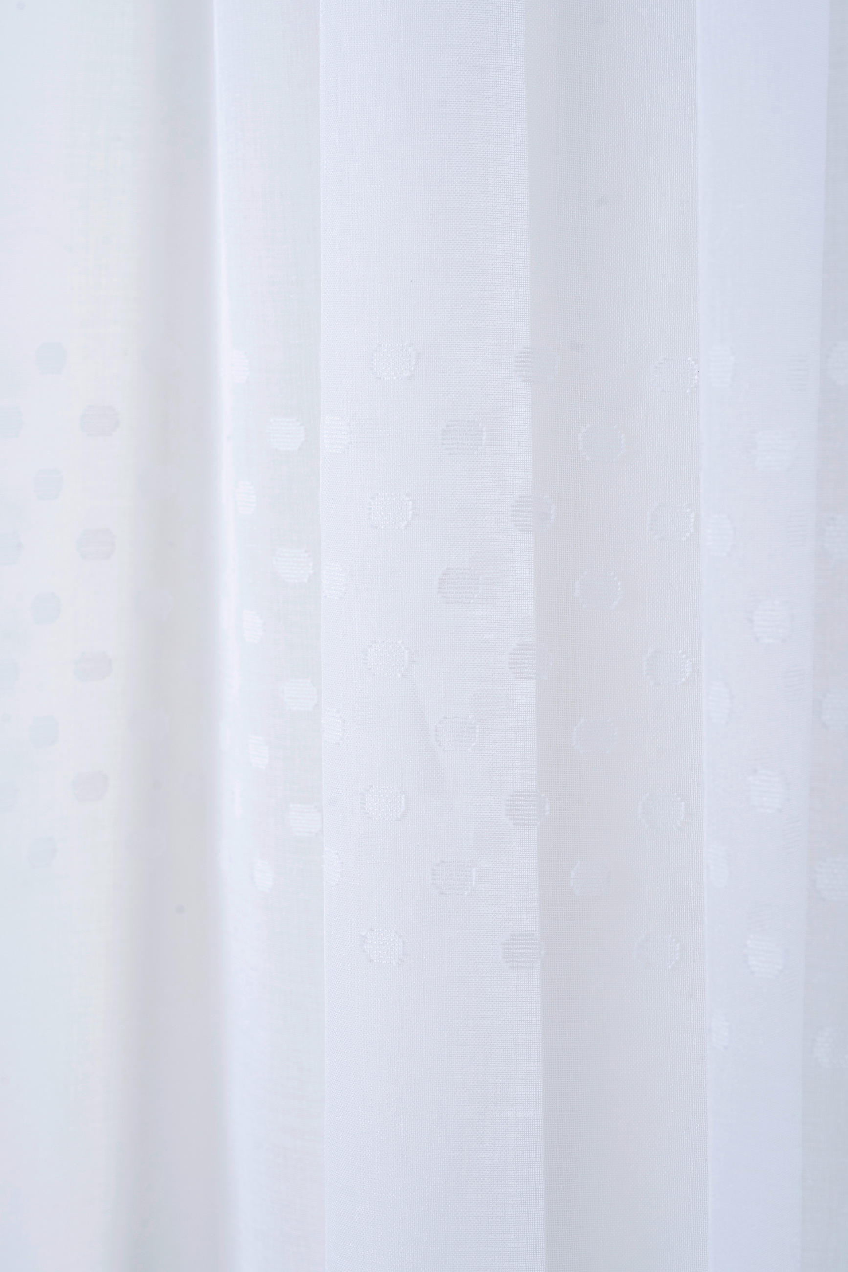 PERDEA CONFECȚIONATĂ transparent  - alb, Basics, textil (140/260cm)