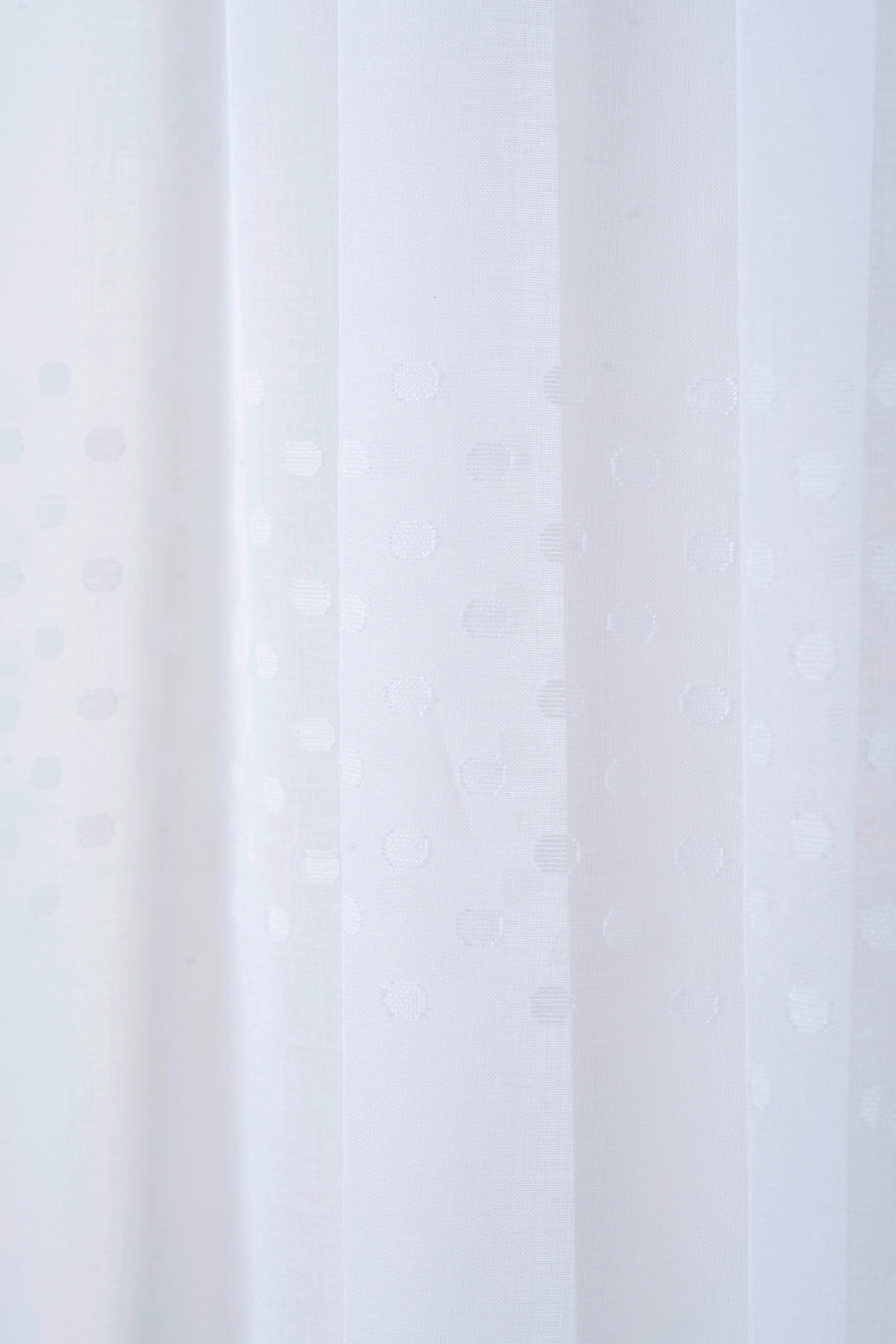 PERDEA CONFECȚIONATĂ transparent  - alb, Basics, textil (140/260cm)