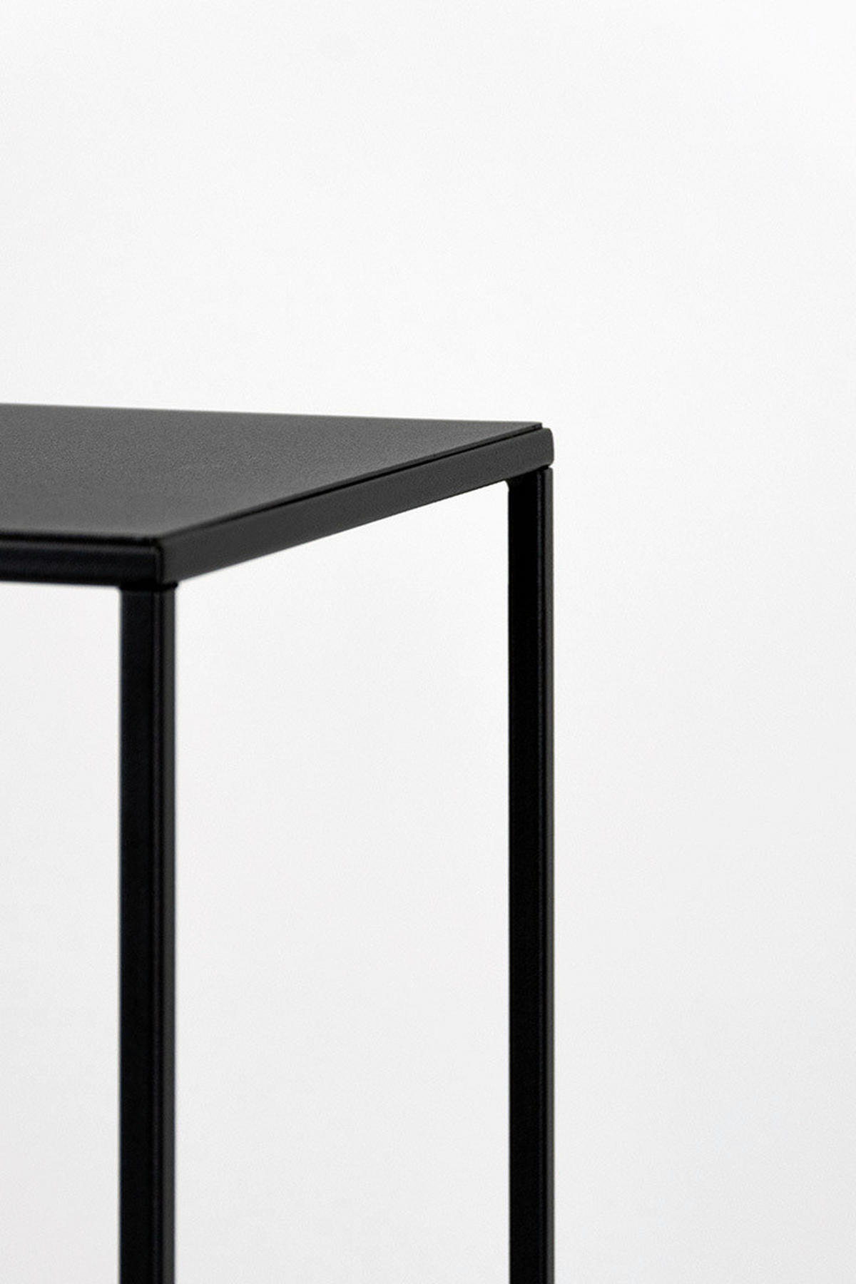 BLUMENSTÄNDER in Metall  - Schwarz, Basics, Metall (19/77/19cm)