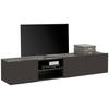 LOWBOARD  in 200/36,7/42 cm  - Anthrazit, Design, Holzwerkstoff (200/36,7/42cm) - Hom`in