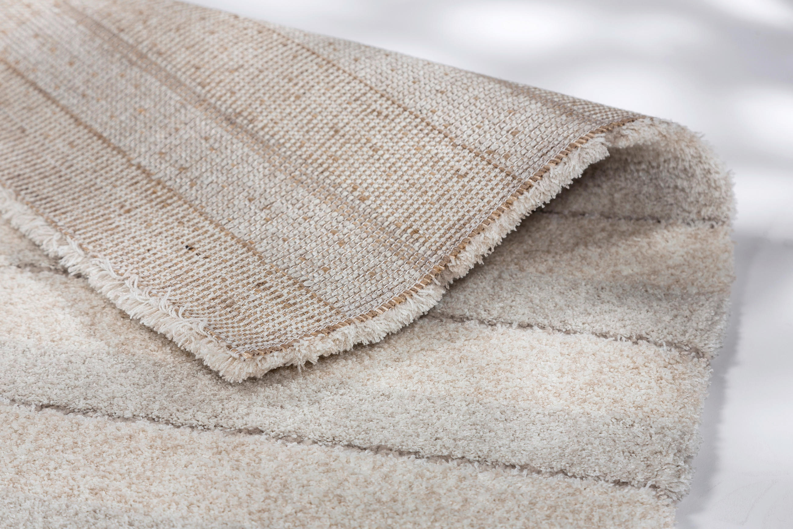 WEBTEPPICH 140/200 cm Sandfarben  - Sandfarben, Basics, Textil (140/200cm) - Novel