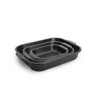 BRATFORM  - Schwarz Hochglanz/Schwarz, Basics, Keramik (38/30/8cm) - WOLL