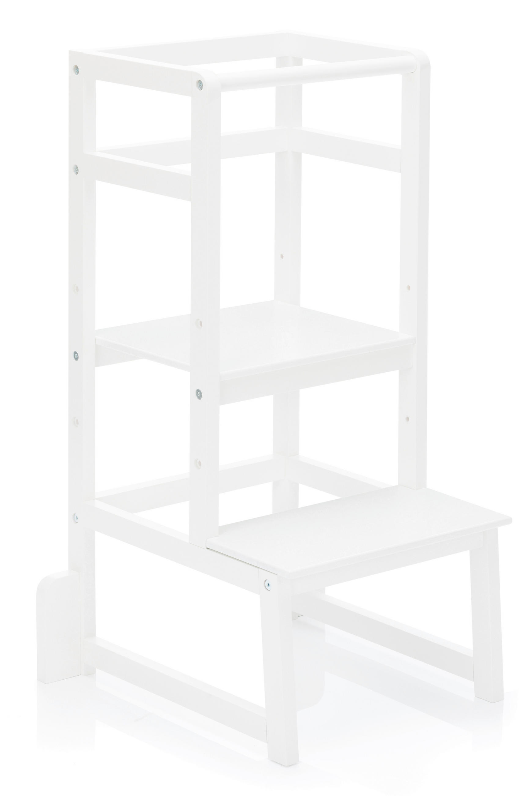 UČÍCÍ VĚŽ bílá - bílá, Basics, dřevo (90/40/46cm) - Fillikid
