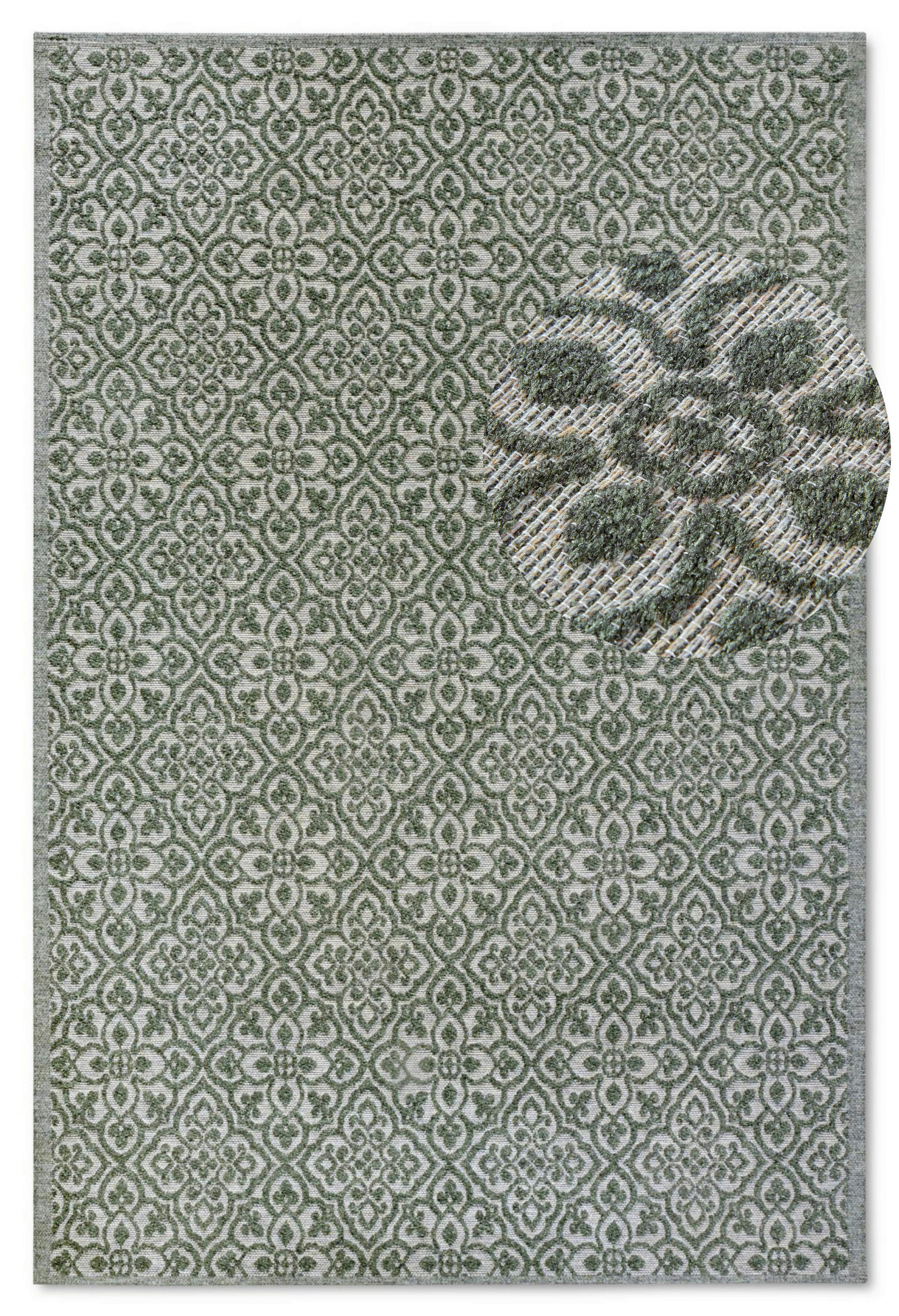 OUTDOORTEPPICH 200/290 cm Kollektion 1883 Waldgrün  - Waldgrün, Design, Kunststoff/Textil (200/290cm) - Villeroy & Boch