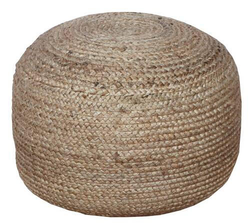 POUF Struktur 45/45/30 cm  - Trend, Naturmaterialien (45/45/30cm) - Linea Natura