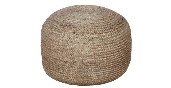 POUF Struktur 45/45/30 cm  - Trend, Naturmaterialien (45/45/30cm) - Linea Natura