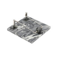 SZALVÉTATARTÓ    - szürke, Basics, kő (18/6.5/18cm)