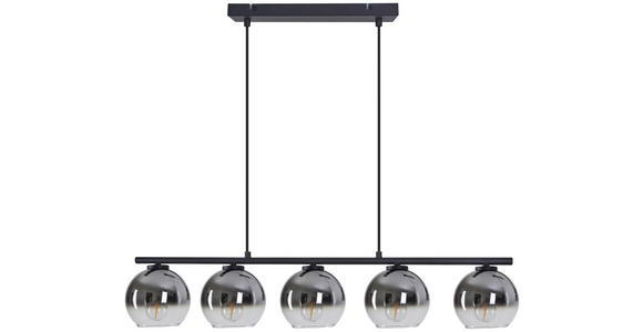 HÄNGELEUCHTE 83/13/150 cm - Schwarz, Basics, Glas (83/13/150cm) - Novel