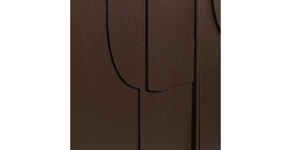 KOMMODE in 80/95/43 cm - Dunkelbraun, Design, Holz (80/95/43cm) - Carryhome