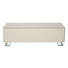 LOWBOARD Hochglanz Beige - Chromfarben/Beige, Design, Glas/Holzwerkstoff (152/47/57cm) - Joop!