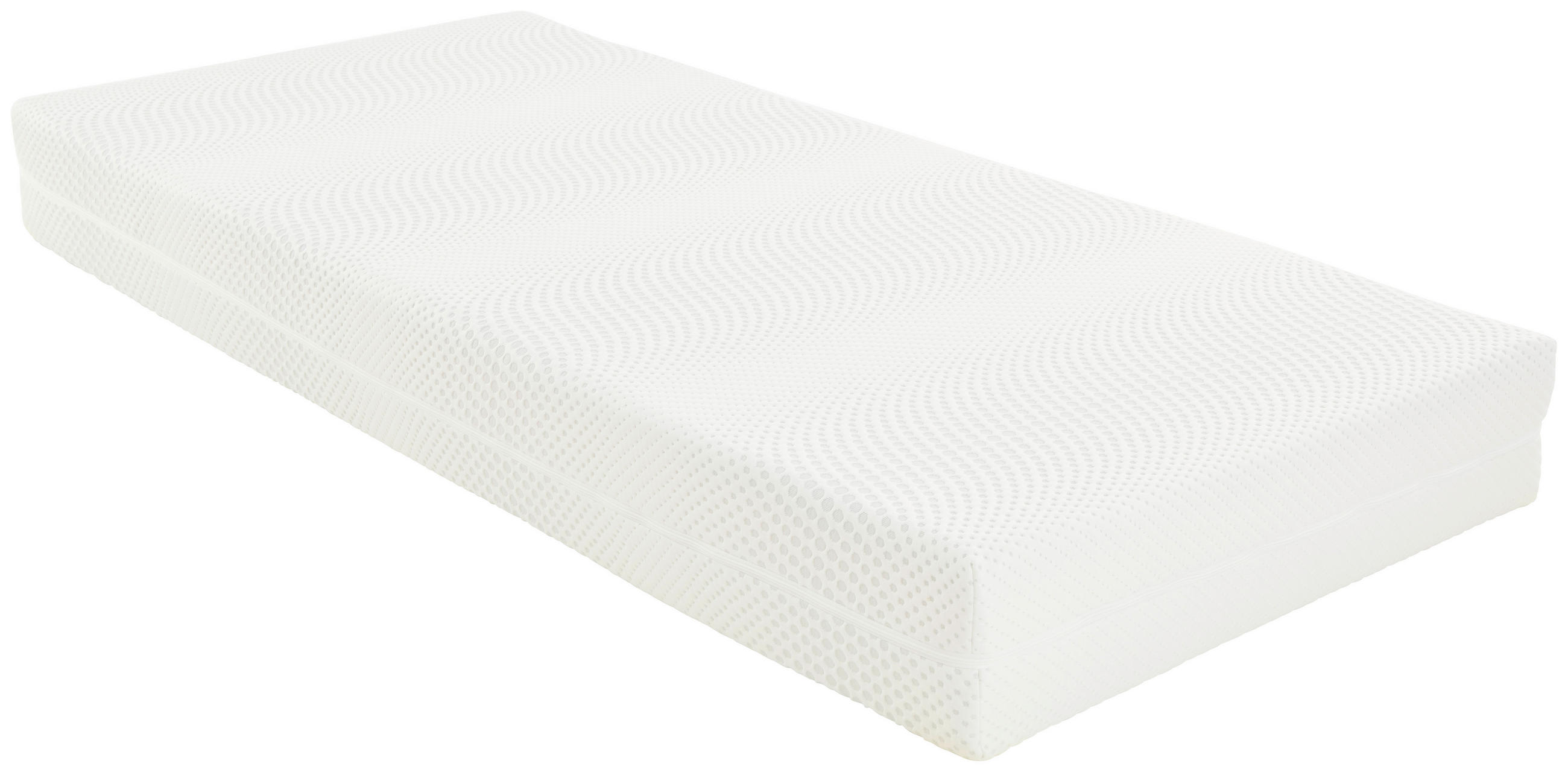 Thumbnail - Viscomatratze Thermo FIT H2, Weiß, Textil, H2, rechteckig, 90x200 cm, Bezug abnehmbar/waschbar, für Hausstauballergiker ...