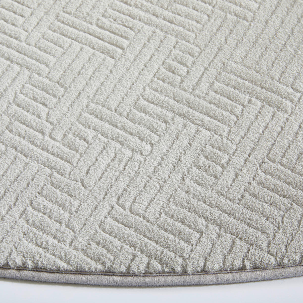 WEBTEPPICH 160 cm Silberfarben  - Silberfarben, Design, Textil (160cm) - Novel