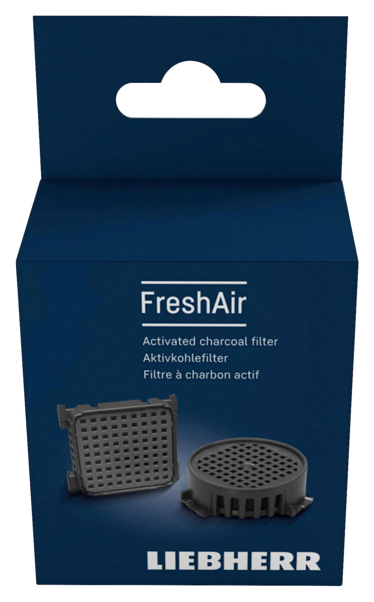 KOHLEFILTER ACF 988242901  - Schwarz, Basics, Kunststoff (3,8/3,8/1,1cm) - Liebherr